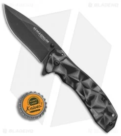 Boker Topographic Frame Lock Knife (3.2" Black Stonewash) 01MB636 -Boker Shop Boker Topographic Stainless Steel SW BHQ 86590 er bottlecap
