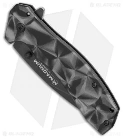 Boker Topographic Frame Lock Knife (3.2" Black Stonewash) 01MB636 -Boker Shop Boker Topographic Stainless Steel SW BHQ 86590 er spine