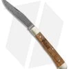 Boker Trapper Asbach Uralt Slip Joint Knife Oak Wood (3.35" Damascus)