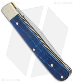 Boker Trapper Uno Curly Maple Slip Joint Quilted Maple (3.35" Satin) -Boker Shop Boker Trapper Uno Curly Maple SJ Quilted Maple Satin BHQ 137744 jr side