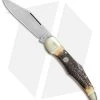 Boker Tree Brand L.E. Hunter Lockback Pocket Knife 5.25" Stag 111011HH