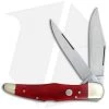 Boker Lockback Gentleman's Knife Smooth Red Bone (2.8" Polish) -Boker Shop Boker Tree Brand LE Trapper Double smooth red bone BHQ 78495 er 2