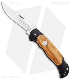 Boker Tree Jr Scout Lightweight Lockback Knife Olive (2.75" Satin) 111975