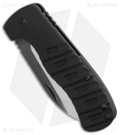 Boker Two Handed Fat Jack Liner Lock Knife Black G-10 (3.3" Two-Tone) 01RY843 -Boker Shop Boker Two Handed Fat Jack Black G10 SW BHQ 86591 er spine