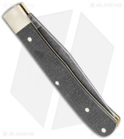 Boker Uno Trapper Pocket Knife Jute Mic (3.3" AW) -Boker Shop Boker Uno Trapper Jute Micarta Acid 112595 BHQ 118355 jr side