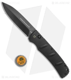 Boker XXL Kalashnikov Exclusive Dagger Automatic Knife (4.75" Black D2) -Boker Shop Boker XXL Kalashnikov Auto All Black BHQ Exclusive BHQ 126271 jr bottlecap