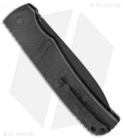 Boker XXL Kalashnikov Exclusive Dagger Automatic Knife (4.75" Black D2) -Boker Shop Boker XXL Kalashnikov Auto All Black BHQ Exclusive BHQ 126271 jr side