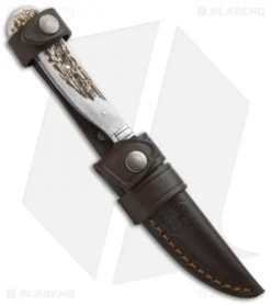 Boker Nicker 10 Fixed Blade Knife (4" Polished) 120533 -Boker Shop Boker dein messer 120533 sheath