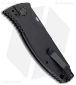 Boker Plus BP Kalashnikov 74 Black Auto Knife Aluminum (3.3" S) - 74 01KALS136 5 Boker Plus BP Kalashnikov 74 Black Auto Knife Aluminum (3.3" S) - 74 01KALS136 -Boker Shop NEW Boker Plus BP Kalashnikov 74 All Black 74 01KALS136 BHQ 179641 td side