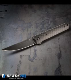 Boker Mini Kwaiken Exclusive Flipper Knife Carbon Fiber (3" Smokewash VG-10) -Boker Shop Untitled 22