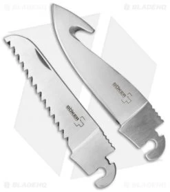 Boker Plus Optima Hunting Set Knife + 2 Blades Green G-10 (3.5" Satin) 01BO109 -Boker Shop boker 01bo109 blades cm