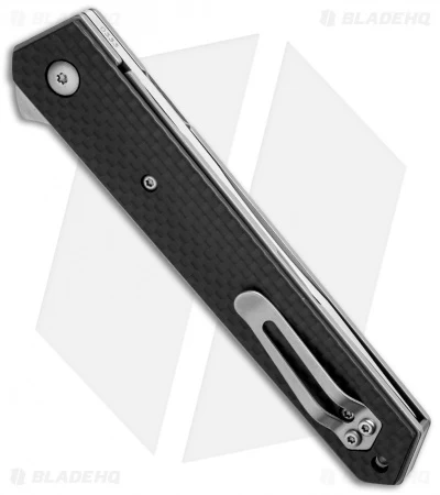 Boker Kwaiken Carbon Fiber Flipper Knife (3.5" Satin VG-10) 01BO298 4 Boker Kwaiken Carbon Fiber Flipper Knife (3.5" Satin VG-10) 01BO298 - Image 2