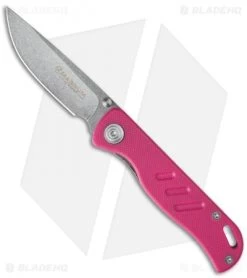 Boker Magnum Pink Berry Liner Lock Knife (3" Stonewash) 01EL021