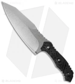 Boker Plus M2 Fixed Blade Knife Black G-10 (6" Stonewash) 02BO056