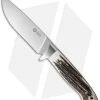 Boker Arbolito Hunter Fixed Blade Knife Stag (4.75" Satin) 02BA351H