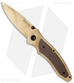 Boker TF/D Liner Lock Knife Tactical Folder/Desert (3.875" Tan) 110290
