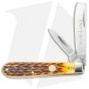Boker Razor Jack Pocket Knife 3.125" Brown Jigged Bone Handle 110743 -Boker Shop boker 110743 cm