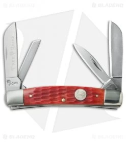 Boker Traditional Congress Knife 3.5" Jigged Red Bone 110745