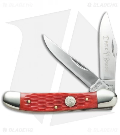 Boker Traditional Copperhead Knife 3.75" Jigged Red Bone 110746 3 Boker Traditional Copperhead Knife 3.75" Jigged Red Bone 110746