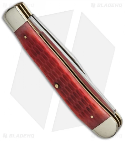 Boker Traditional Trapper Knife 4.125" Jigged Red Bone 110747 4 Boker Traditional Trapper Knife 4.125" Jigged Red Bone 110747 - Image 2