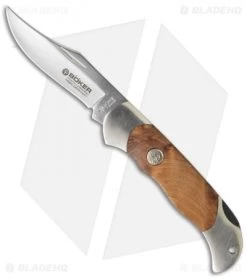 Boker Boy Scout Pocket Knife 3" Thuya Wood Handle 112402