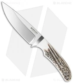 Boker Savannah Fixed Blade Knife Stag (4.625" Mirror) 120520