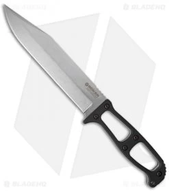 Boker GEK German Expedition Fixed Blade Black Micarta (6.5" Stonewash) 120747