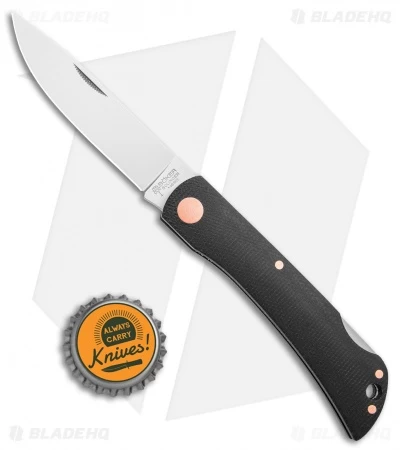 Boker Rangebuster Lockback Knife Black Micarta (3" Satin) 112914 6 Boker Rangebuster Lockback Knife Black Micarta (3" Satin) 112914 - Image 4