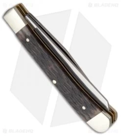 Boker Appaloosa Bone Trapper 4.25" Pocket Knife 112525AB 5 Boker Appaloosa Bone Trapper 4.25" Pocket Knife 112525AB -Boker Shop boker appaloosa bone trapper 112525ab side