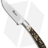 Boker Arbolito Nicker Fixed Blade Knife Stag Horn (3.75" Satin) 02BA736H