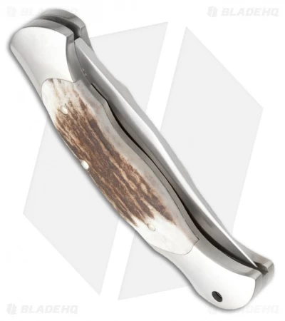 Boker Classic Pocket Knife 4" Stag Handle 112004ST 4 Boker Classic Pocket Knife 4" Stag Handle 112004ST - Image 2