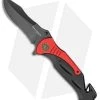 Boker Fire Chief Liner Lock Knife Red/Black (4.5" Black Serr) 01LL313 -Boker Shop boker fire chief red blk 01LL313 BHQ 40227 dl