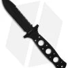 Boker Plus Steel Mariner Fixed Blade Knife (4" Black Serr) 02BO285 -Boker Shop boker fixed plus steel mariner 02bo285