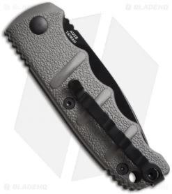 Boker Mini Kalashnikov Automatic Knife Gray (2.5" D2 Black Serr) -Boker Shop boker kalashnikov mini 01kals73b back
