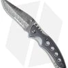 Boker Magnum Snowflake Damascus Liner Lock Knife (3" Satin) 01GL0623 -Boker Shop boker magnum 01gl0623