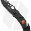 Boker Magnum Mini FD Rescue Folding Knife (2.375" Black) 01RY409 -Boker Shop boker magnum 01ry409