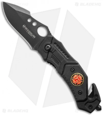 Boker Magnum Mini FD Rescue Folding Knife (2.375" Black) 01RY409 3 Boker Magnum Mini FD Rescue Folding Knife (2.375" Black) 01RY409