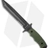 Boker Magnum Merc Fixed Blade Knife Green G-10 (7" Smokewash Serr) 02SC257 -Boker Shop boker magnum 02sc257