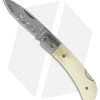 Boker Magnum Damascus Bone Lockback Knife (3.1" Damascus) 01MB180DAM