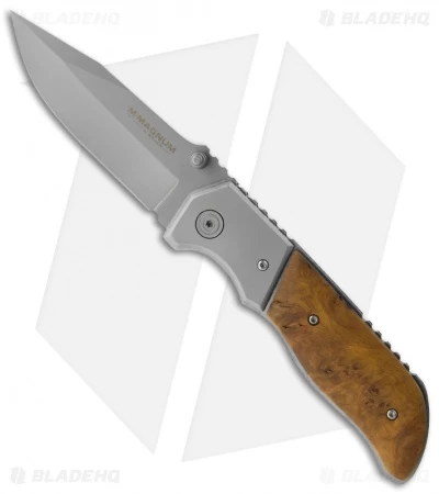 Boker Magnum Forest Ranger Liner Lock Knife (3.75" Bead Blast) 01MB233 3 Boker Magnum Forest Ranger Liner Lock Knife (3.75" Bead Blast) 01MB233