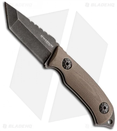 Boker Magnum Lil Friend Tanto Neck Knife (1.97" Stonewash) 02SC741 3 Boker Magnum Lil Friend Tanto Neck Knife (1.97" Stonewash) 02SC741