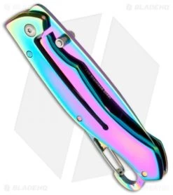 Boker Magnum Rainbow I Frame Lock Knife (2.75" Spectrum) 01YA106 -Boker Shop boker magnum rainbow i 01ya106 side