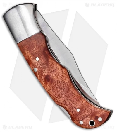 Boker Magnum Silver Pin I Lockback Knife 3.75" Quincewood 01MB076 4 Boker Magnum Silver Pin I Lockback Knife 3.75" Quincewood 01MB076 - Image 2