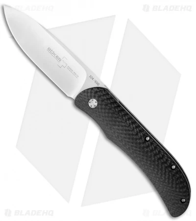 Boker Plus Decade Edition Exskelibur I Knife Carbon Fiber (3.5" Satin) 01BO152 3 Boker Plus Decade Edition Exskelibur I Knife Carbon Fiber (3.5" Satin) 01BO152