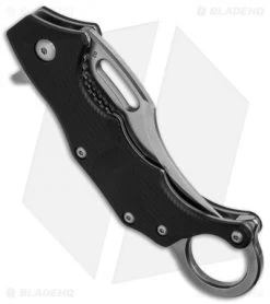 Boker Plus Wildcat Karambit Liner Lock Flipper Knife Black (2.8" Satin) 01BO772 10 Boker Plus Wildcat Karambit Liner Lock Flipper Knife Black (2.8" Satin) 01BO772 -Boker Shop boker plus 01bo772 cm side