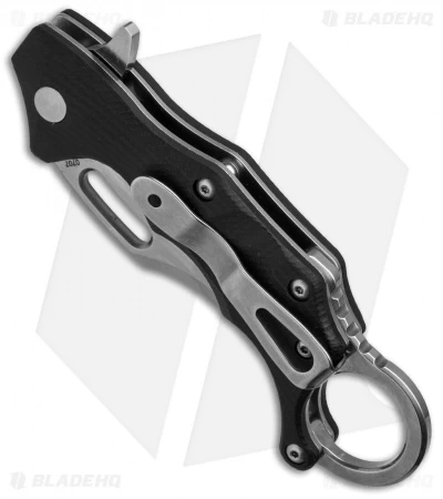 Boker Plus Wildcat Karambit Liner Lock Flipper Knife Black (2.8" Satin) 01BO772 4 Boker Plus Wildcat Karambit Liner Lock Flipper Knife Black (2.8" Satin) 01BO772 - Image 2