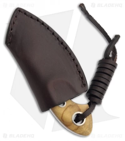 Boker Plus Gnome Olive Fixed Blade Knife (2" Satin) 02BO238 4 Boker Plus Gnome Olive Fixed Blade Knife (2" Satin) 02BO238 - Image 2