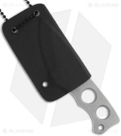 Boker Plus Mega Mini Fixed Blade Neck Knife (2" Stonewash) 02BO258 -Boker Shop boker plus 02bo258 sheatht