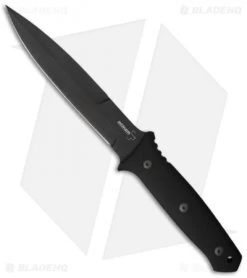 Boker Plus Burnley Striker Black Fixed Blade Knife (6.375" Black) 02BO611