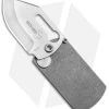 Boker Plus Kubasek KTK Dog Tag Knife Titanium (1.75" Satin) -Boker Shop boker plus kubasek ktk dog tag 01BO210 jr